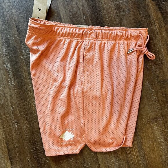 Jordan Shorts XL Mens Essentials Mesh Pink Peach $55 - Picture 3 of 11